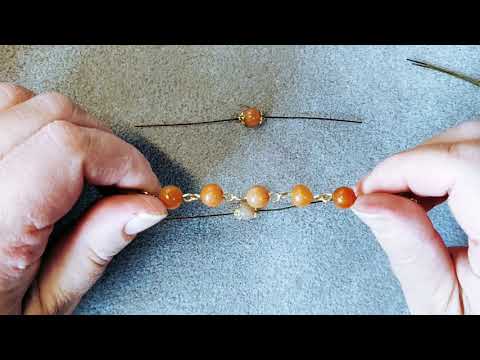 Видео: 117. МК по просьбе Веры Лузиной. Что можно сделать с бусинами без просверленных дырочек.