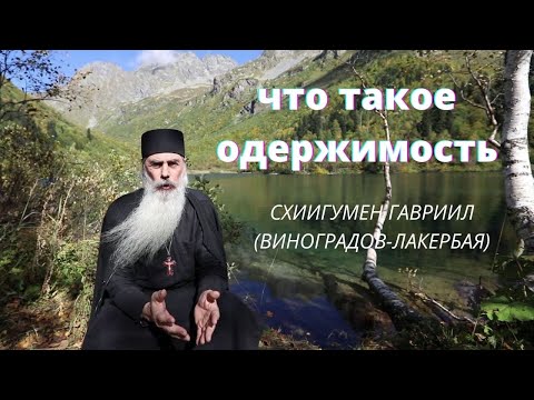 Видео: Что такое одержимость.Схиигумен ГАВРИИЛ.  Валаам. Кавказский скит. Верую | Козенкова  Елена