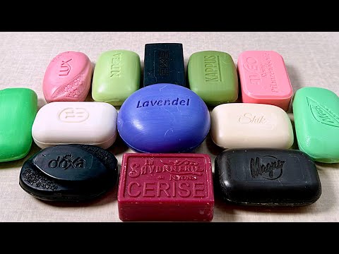 Видео: ASMR soap cutting 💙 Резка мыла АСМР