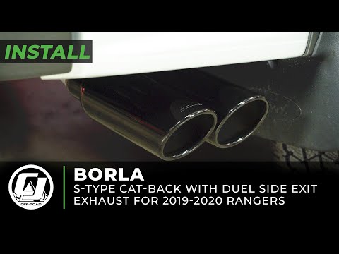 Видео: Установка Ranger 2019-2020 | Выхлопная система Borla S-Type Cat-Back