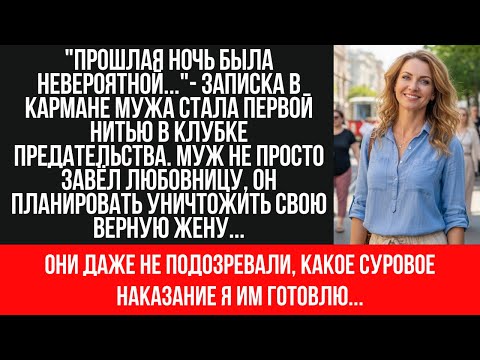 Видео: Она нашла записку в халате мужа: шокирующая история врачебной измены и предательства