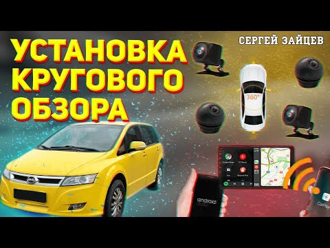 Видео: Магнитола с круговым обзором! Комплектация и установка на авто