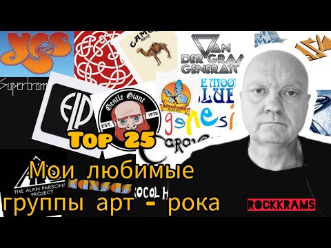 Видео: Лучшие группы арт - рока. Топ 25. Рейтинги, обзоры, комментарии.