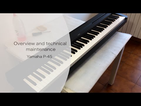 Видео: Обзор цифрового пианино Yamaha P 45