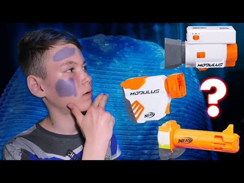 Видео: Зачем нужны Нёрф модули? | Прицелы, Стволы, Приклады