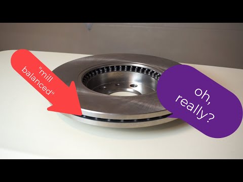 Видео: ГАДЖЕТЫ №163 - БАЛАНСИРОВКА ТОРМОЗНОГО РОТОРА