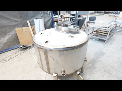 Видео: Сварка Ёмкости ИЗ Нержавейки Часть 2