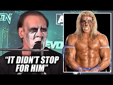 Видео: Sting SHOOTS: Стероиды не остановили Ultimate Warrior