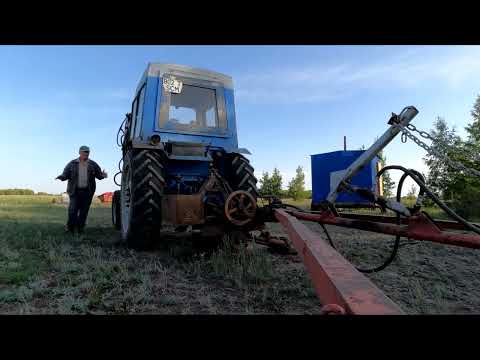 Видео: Что выгоднее косить или купить сено. Сколько дизтоплива за день Т-40 и МТЗ съели.