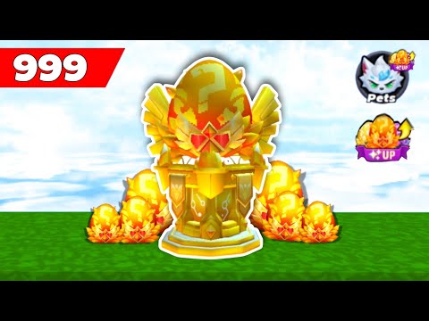 Видео: Вылупление 999 редких яиц в Skyblock!