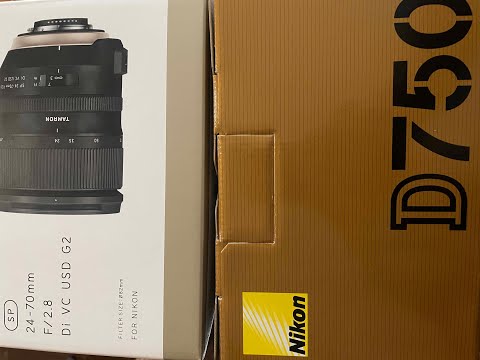 Видео: Обзор Nikon d750 и Tamron 24-70mm f 2.8 G2
