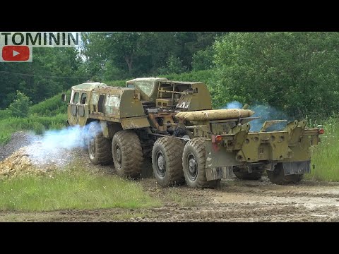Видео: МАЗ 543 | MAZ offroad ride Heavy Truck | Den Vojenské Kolové Techniky 2020 Králíky