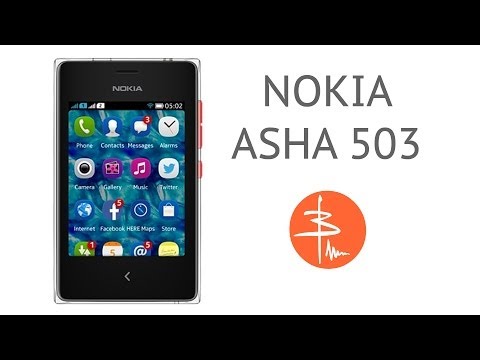 Видео: Nokia Asha 503 или Эволюция малышки. Видеообзор