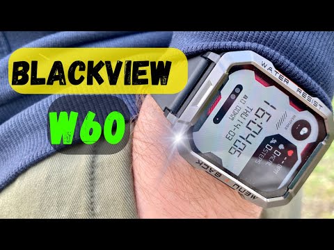 Видео: Новинка🔥 Смарт годиник Blackview W60 за 29.99$. 20+ Днів автономності