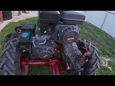 Видео: Два движка от мотоблока на черметный трайк .Такого вы невидели