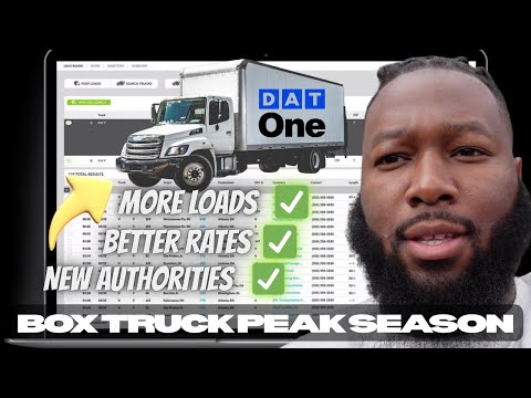 Видео: Зарабатывайте 5000 долларов в неделю на грузовике с закрытым кузовом с помощью DAT ONE | Обзор ры...