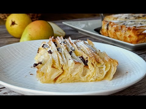 Видео: Лесен сладкиш с готови кори, круши 🍐и шоколад 