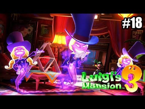 Видео: Luigi's Mansion 3 #18 — Магический Этаж {Switch} прохождение часть 18