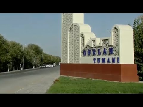 Видео: Гурлан тумани томон йўл бўйлаб | Yo'l bo'ylab