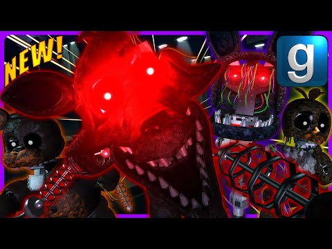 Видео: Gmod FNAF | Обзор | Совершенно новый DrGBase Радость творения: возрождение Nextbots!