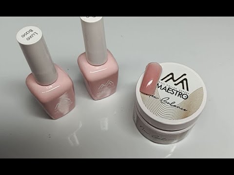 Видео: Прочность ногтей за 15 минут.Быстрое укрепление ногтей гелем Маэстро