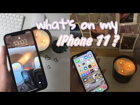 Видео: что в моём телефоне? whats on my IPhone? // 2021