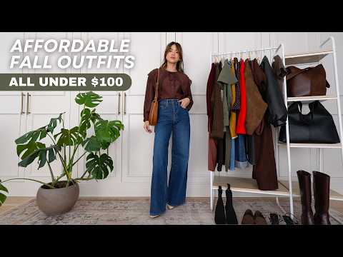 Видео: ДОСТУПНЫЙ ОСЕННИЙ ЛУКБУК | Выглядите дорого за меньшие деньги. Всё до 100 долларов (Target, Walma...