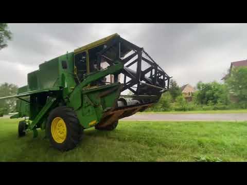 Видео: НАДІЙНИЙ і НЕПРИХОТЛИВИЙ! Комбайн для малого ФЕРМЕРА! John deere 1055!