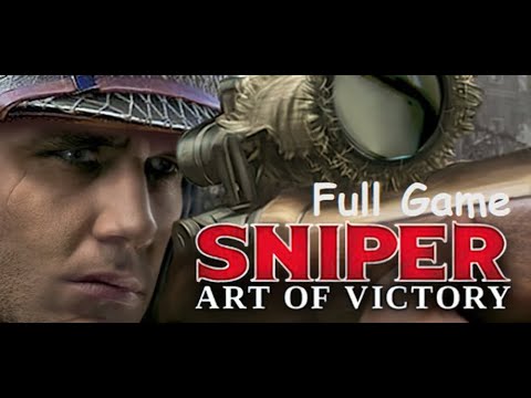 Видео: Sniper Art of Victory Full Game Русский звук и текст HD PC 2024