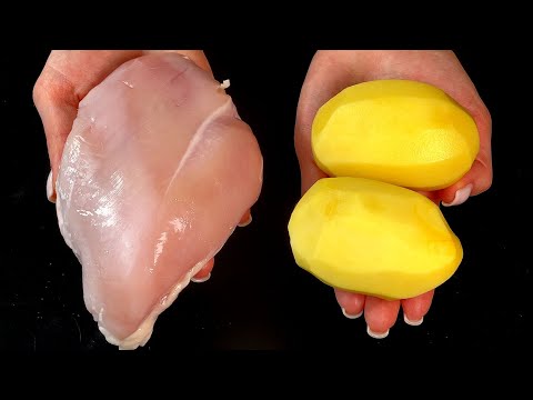 Видео: Я никогда не думал, что из курицы и картошки можно приготовить такое вкусное блюдо! 😱