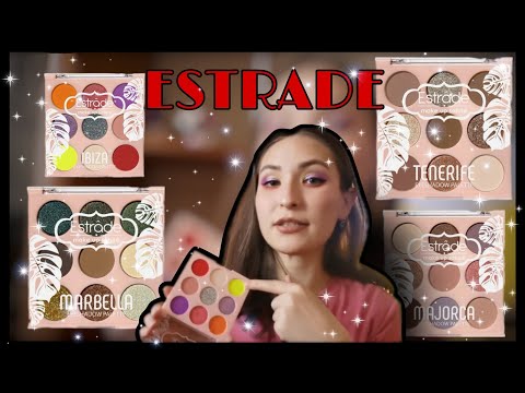 Видео: Новинки ESTRADE// Палетки Ibiza & Majorka