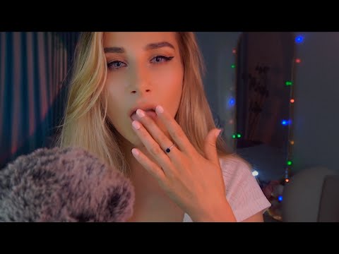 Видео: ASMR | нежные слова | Mouth Sounds & Inaudible Whispering