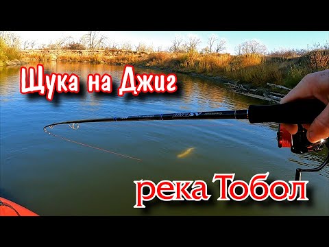 Видео: Осенний Тобол  Щука на джиг