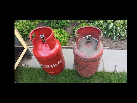 Видео: Как перелить газ из одного баллона в другой полностью и без запаха