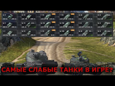 Видео: #СИЛЬНАЯСТОРОНА ФРАНЦУЗКИЕ ТАНКИ-САМЫЕ СЛАБЫЕ В ИГРЕ?|TANKS BLITZ