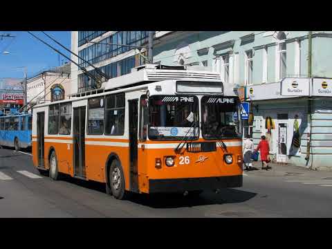 Видео: Ушедшие в историю (списанные) троллейбусы, город Рыбинск.
