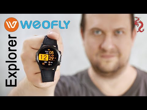 Видео: НОВЫЕ смарт-часы с 2-х недельной автономностью и AMOLED за 2800р //Weofly Explorer