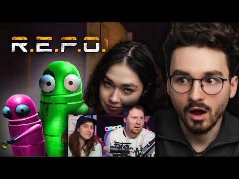 Видео: Анастасиз УЧИТ ИГРАТЬ Брайна Мапса в R.E.P.O. Реакция