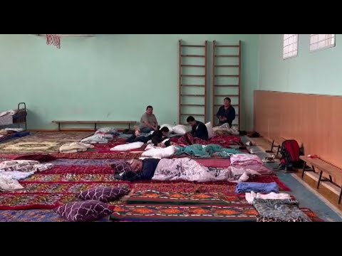 Видео: Бейнеу ауданына Құлсарыдан 14 мың адам эвакуацияланды