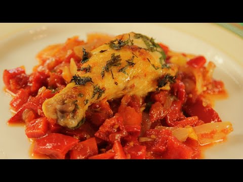 Видео: Пиле с доматен сос