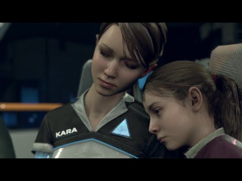 Видео: Detroit Become Human - побег #2