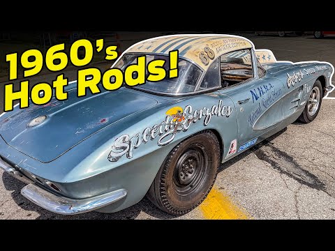 Видео: СОКРОВИЩА ОБЫЧНОЙ ШКОЛЫ на турнире Street Rod Nationals