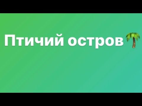 Видео: Птичий остров🌴«Гуси-лебеди»