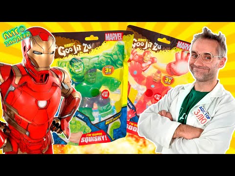 Видео: ДОКТОР ЗЛЮ И СУПЕРГЕРОИ ГУДЖИТСУ MARVEL: ЖЕЛЕЗНЫЙ ЧЕЛОВЕК ЭНДРЮ И БОЛЬШОЙ ХАЛК GOO JIT ZU!