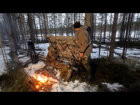 Видео: ЭТО Я ЗАПОМНЮ НА ВСЮ ЖИЗНЬ. ЧУТЬ НЕ ОСТАЛСЯ В ЛЕДЯНОМ ЛЕСУ. ОХОТА НА ГЛУХАРЯ НА ТОКУ. РУЖЬЁ АРМСАН