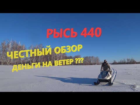 Видео: Снегоход Рысь 440 Обзор (Отзывы владельцев)