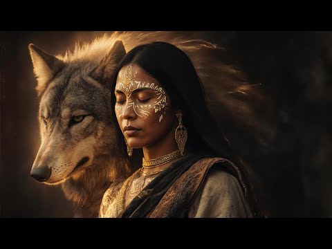 Видео: 🌙 Шаманская песня лакота – Посвящение волкам 🐺✨