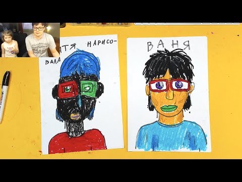 Видео: Портрет папы ВАНИ и ИГРА на РыбаКит