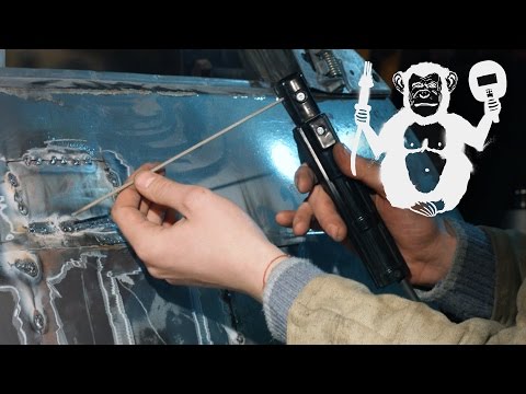 Видео: Сварка кузовщины электродом - Территория сварки