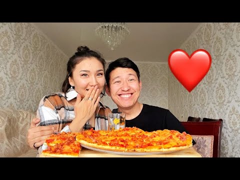 Видео: МУКБАНГ С ДЕВУШКОЙ??!ДОМАШНЯЯ ПИЦЦА|PIZZA|Mukbang|not asmr